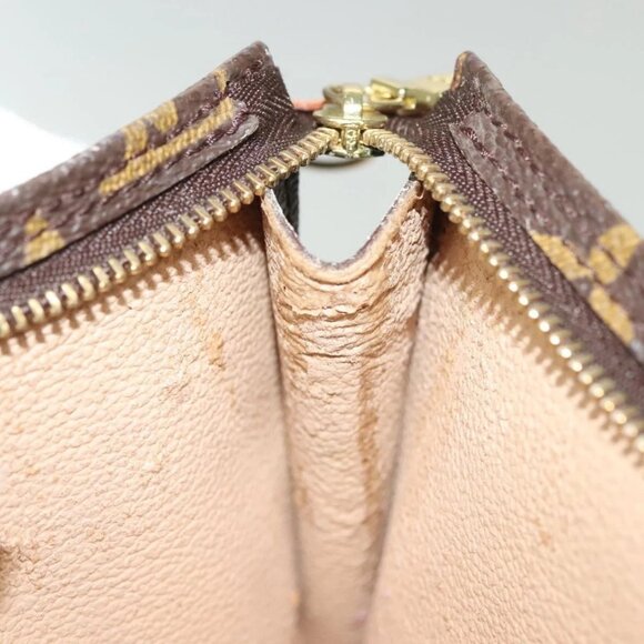 LOUIS VUITTON Monogram Bucket GM Accessory Pouch LV Auth 140368 - Picture 15 of 16